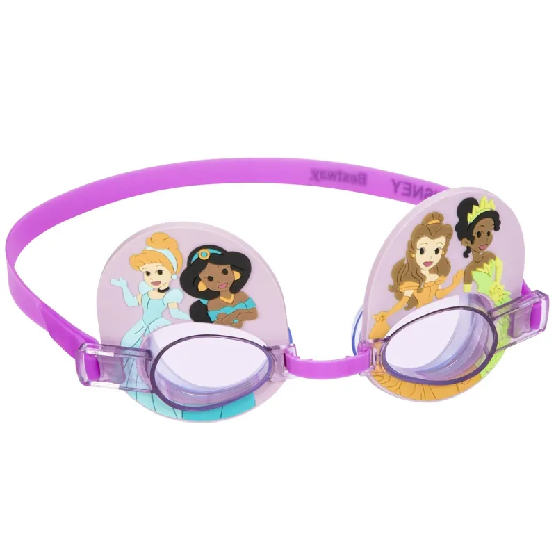 Occhialini da nuoto per bambini con tema Principessa, perfetti per giocare in acqua