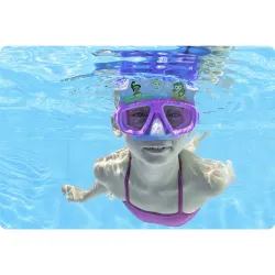 Maschera da nuoto rosa per bambini, perfetta per il gioco in acqua Bestway 9102X