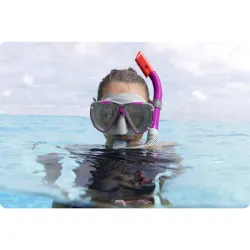 Set di snorkeling viola Bestway 24029, ideale per esplorare il mondo sottomarino