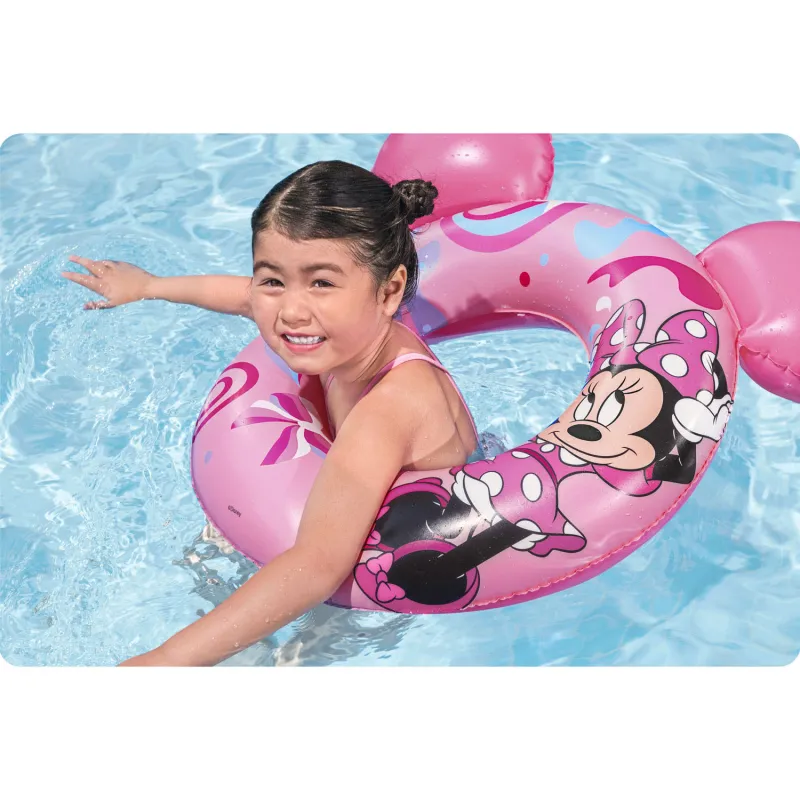 Anello Galleggiante Minnie 76 cm, ideale per il gioco in acqua e in piscina