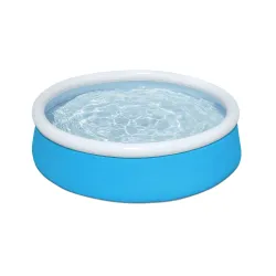Piscina per bambini realizzata in materiale resistente, facile da montare