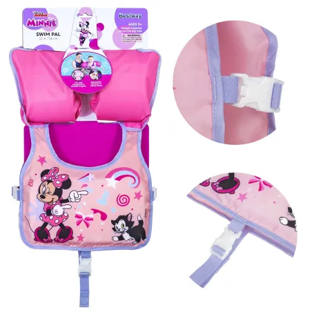Giubbotto di nuoto Minnie Bestway 9101A, design colorato per bambini