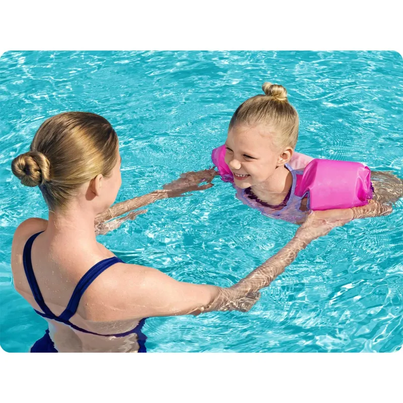 Giubbotto di nuoto Minnie, colore rosa, perfetto per la piscina