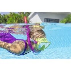 Set snorkeling per bambini, perfetto per divertirsi in piscina o in spiaggia