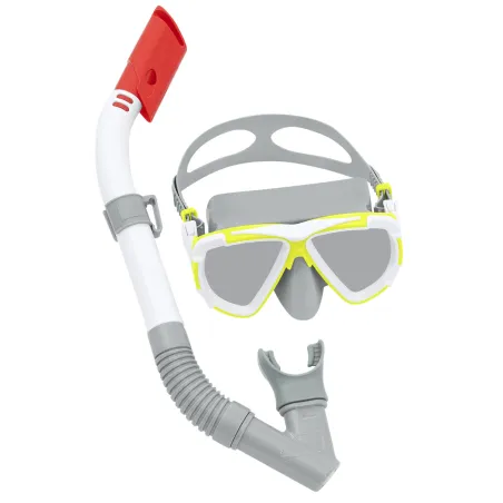 Set da immersione bianco, perfetto per snorkeling e divertimento in acqua
