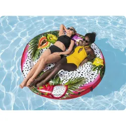 Bestway 43720 Isola Gonfiabile Frutta Galleggiante, perfetta per divertirsi in piscina