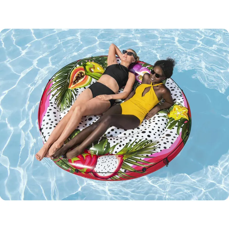 Bestway 43720 Isola Gonfiabile Frutta Galleggiante, perfetta per divertirsi in piscina