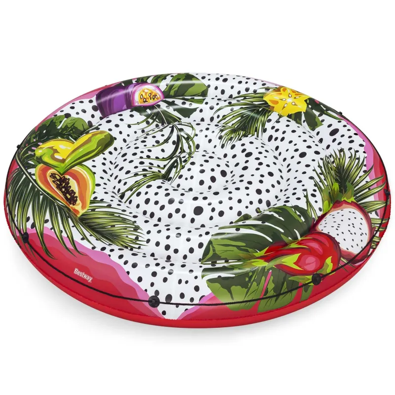 Bestway 43720 Isola Gonfiabile Frutta Galleggiante, realizzata in materiale resistente