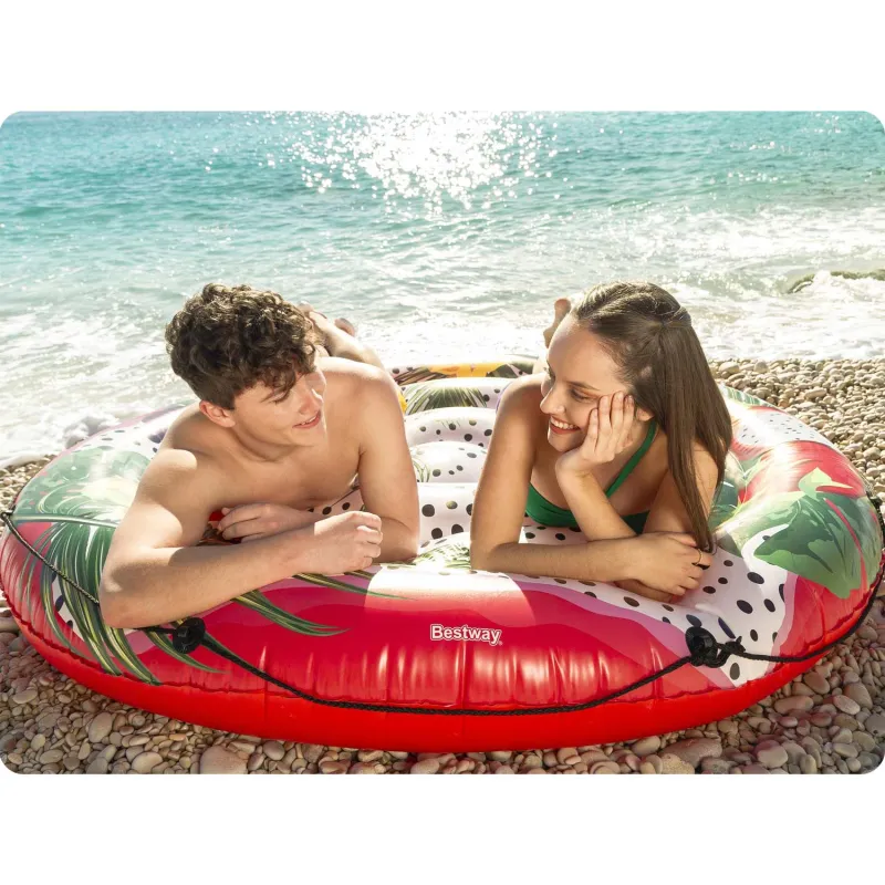 Bestway 43720 Isola Gonfiabile Frutta Galleggiante, ottima per giardino e spiaggia