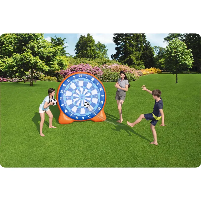 Bersaglio Calcio Gonfiabile Bestway 52307 per il gioco attivo all'aperto per bambini