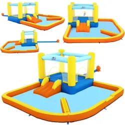 Beach Bounce Parco Gonfiabile 365 × 340 × 152 cm Bestway 53381