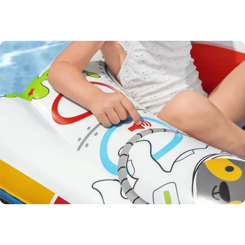 Puffo gonfiabile per la spiaggia, perfetto per il gioco dei bambini in acqua