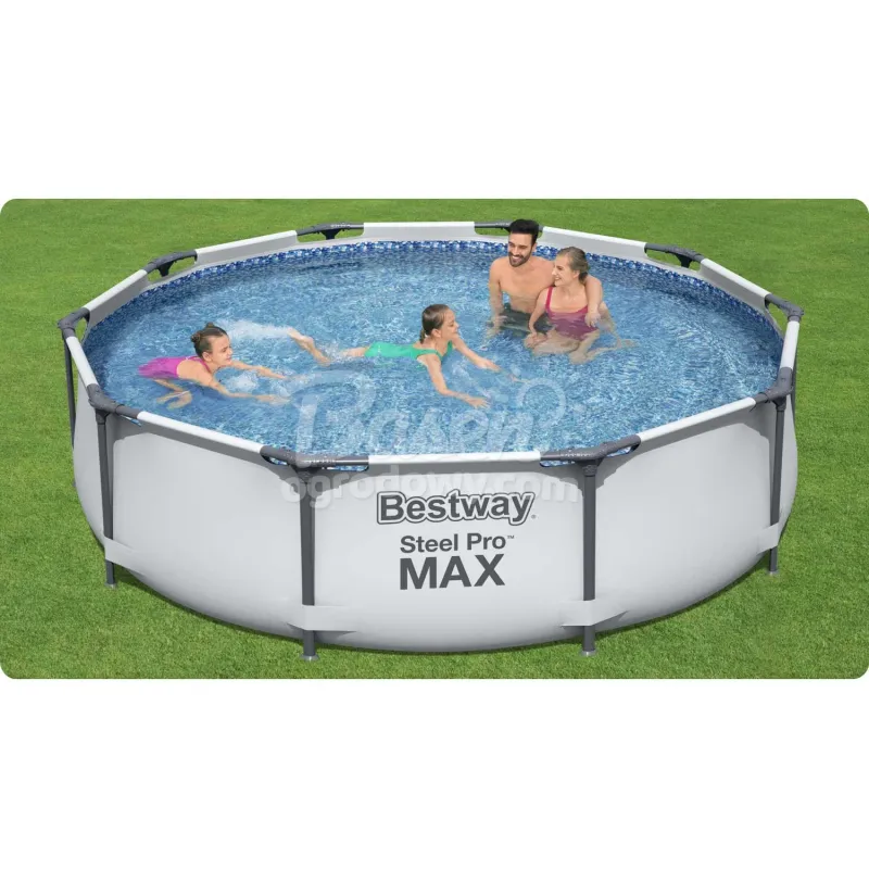 Bestway 56408 piscina da giardino 305 x 76 cm 17-in-1, perfetta per divertimento estivo in giardino