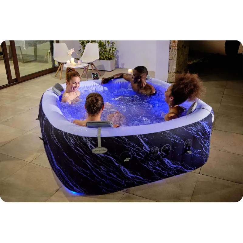 SPA Gonfiabile Lay-Z Hollywood 6 persone, perfetto per riunioni con amici