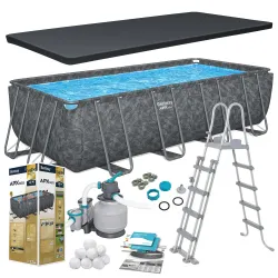 Bestway 561KA Piscina con Struttura 549 x 274 x 132 cm 11-in-1