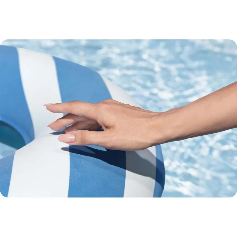 Poltrona gonfiabile Comfort Plush, ideale per giardino o spiaggia, adatta per bambini e adulti