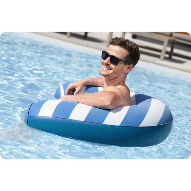Poltrona gonfiabile Comfort Plush, perfetta per avventure estive in acqua, comoda e pratica