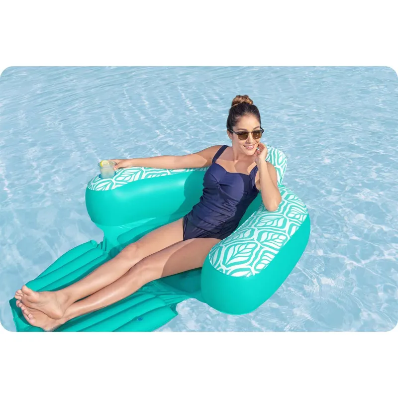 Poltrona gonfiabile Comfort Plush Pro, perfetta per il giardino e il relax in acqua