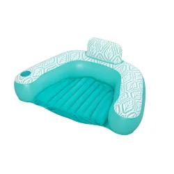 Poltrona gonfiabile Comfort Plush Pro, ottima per i bambini che giocano in acqua