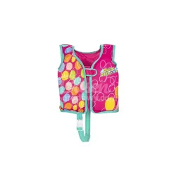Gilet di nuoto rosa alla moda S/M, perfetto per i bambini che imparano a nuotare
