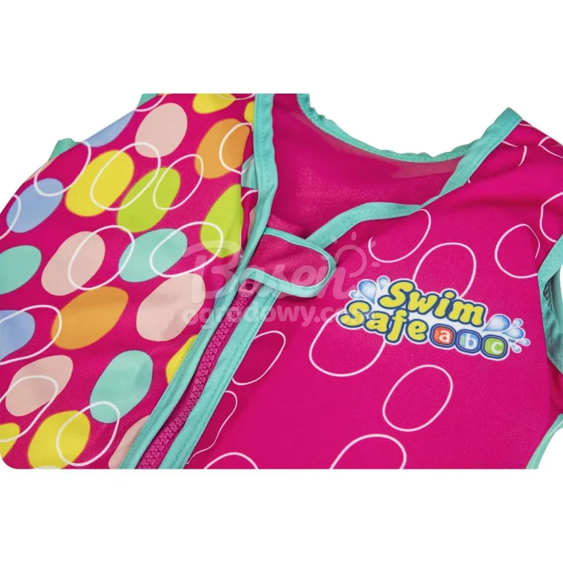 Giubbotto di nuoto per bambini, ideale per le vacanze, rosa S/M
