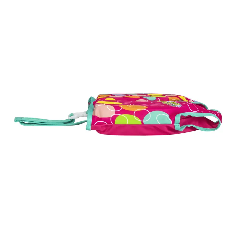 Giubbotto di nuoto rosa adatto per bambini taglia M/L, ottimo per imparare