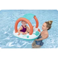 Ponton colorato per bambini, ottimo per il divertimento in piscina