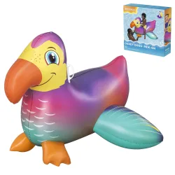 Materasso gonfiabile da nuoto per bambini tucano 141cm Bestway