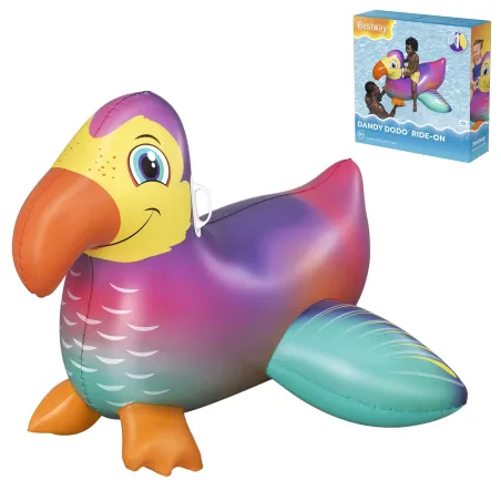 Materasso gonfiabile da nuoto tucano 141cm per bambini, colorato, perfetto per il divertimento in acqua