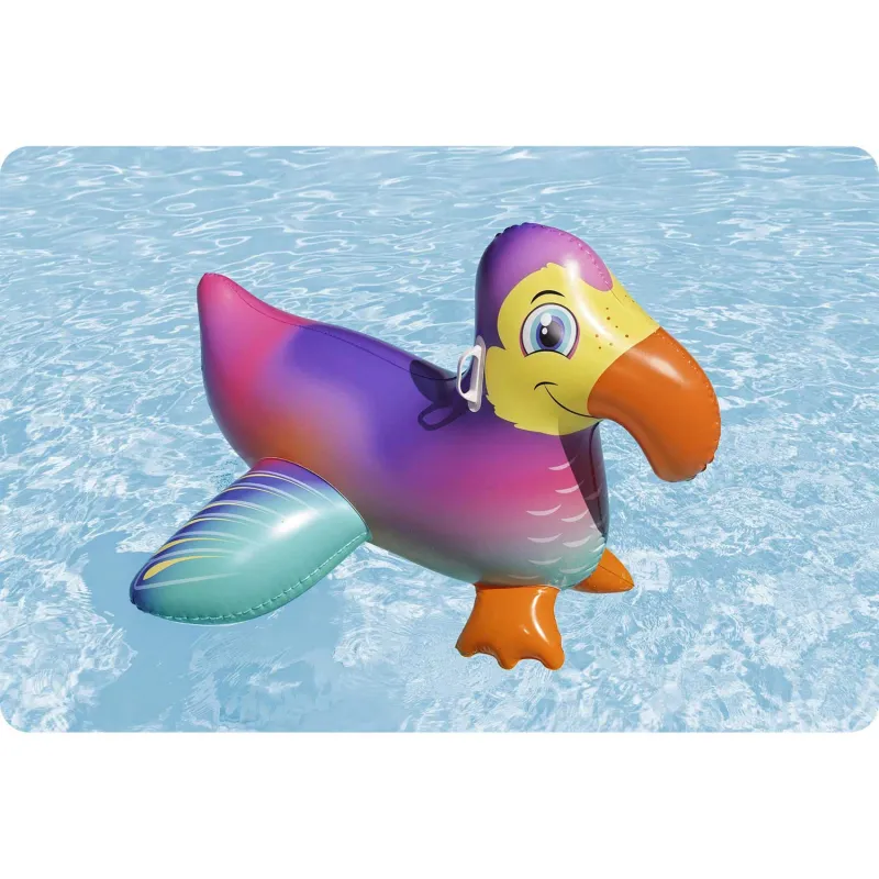 Materasso gonfiabile da nuoto tucano 141cm, ideale per divertimento in piscina o in spiaggia