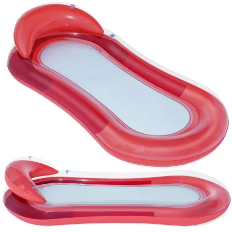 Materasso gonfiabile rosso per il nuoto Bestway 43103, accessorio acquatico confortevole