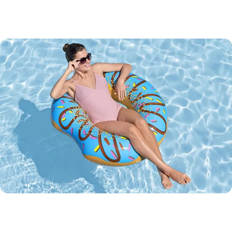 Anello gonfiabile per spiaggia 107cm, perfetto per bambini e adulti