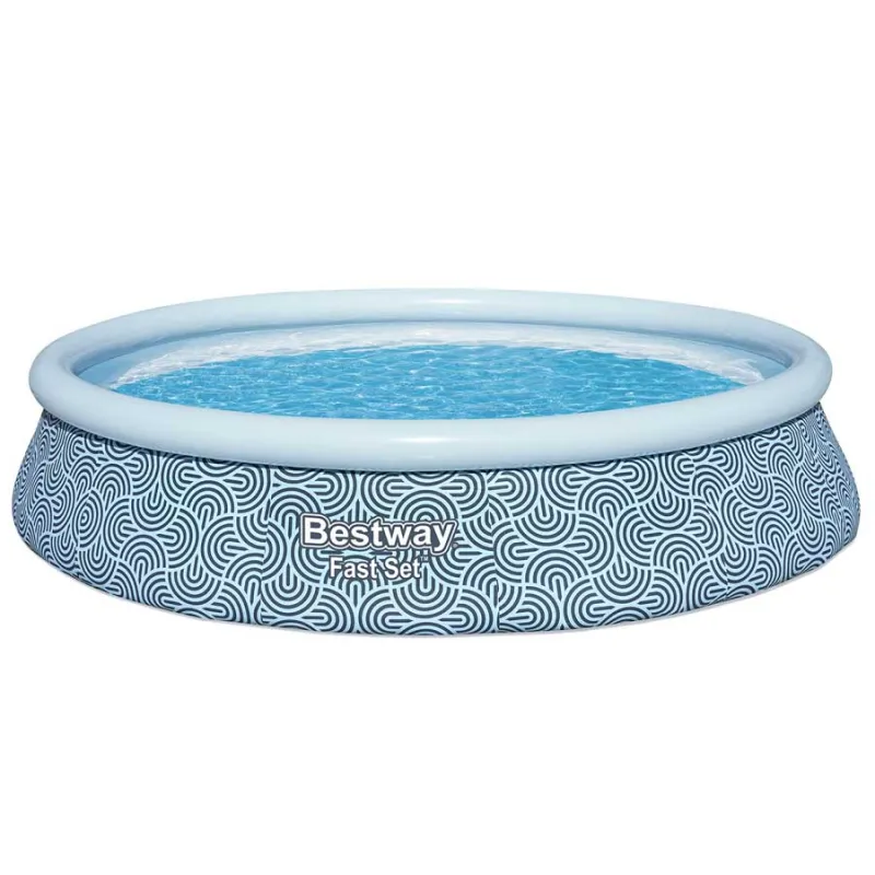 Piscina da Giardino 396 x 84 cm, ideale per le giornate estive, per rilassarsi in giardino