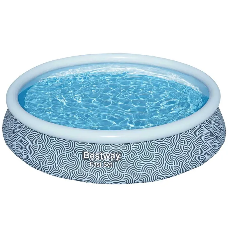 Piscina da Giardino 396 x 84 cm, facile da montare, ideale per i bambini