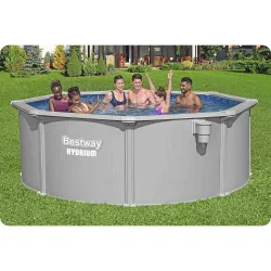 Piscina da giardino 305 x 122 cm, perfetta per divertimento in famiglia