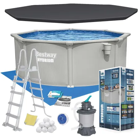 Piscina da giardino a pannelli 366 x 122 cm Bestway 56574