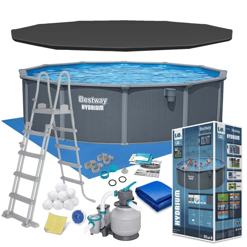 Bestway 561CS Piscina da Giardino 549 x 132 cm, perfetta per l'uso all'aperto