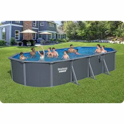 Piscina da giardino resistente 732x366x132 cm in pannelli Bestway 561CW