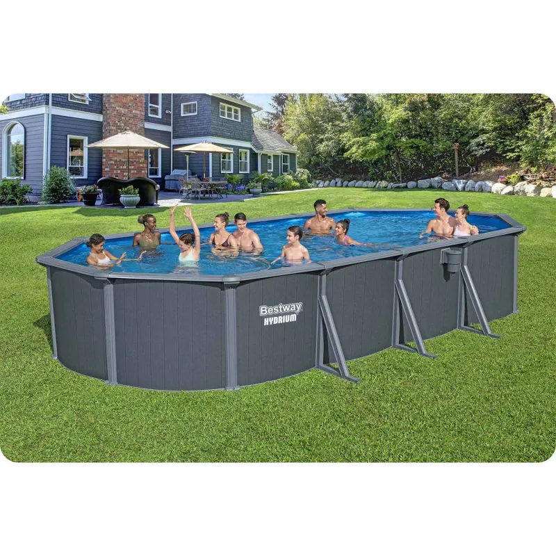 Piscina da giardino resistente 732x366x132 cm in pannelli Bestway 561CW