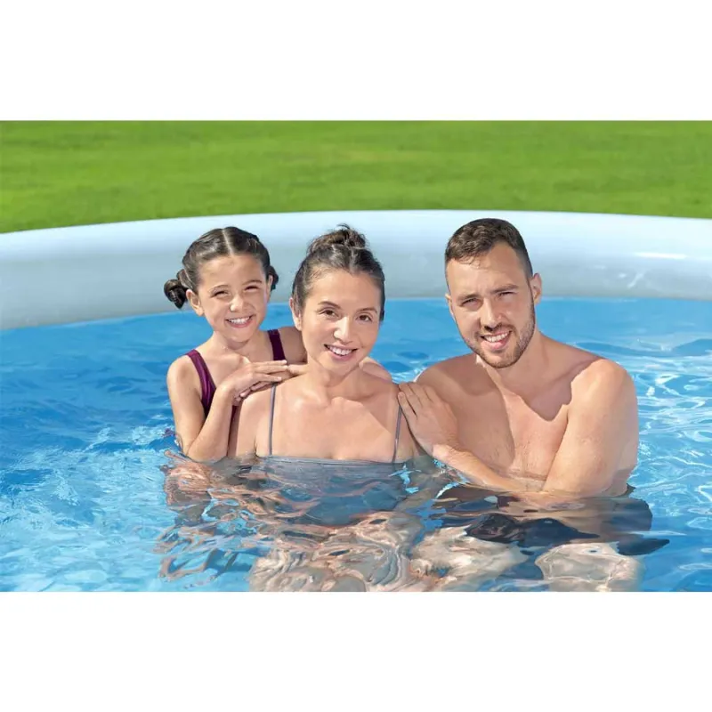 Piscina da giardino 457 x 84 cm, design elegante, perfetta per l'uso esterno