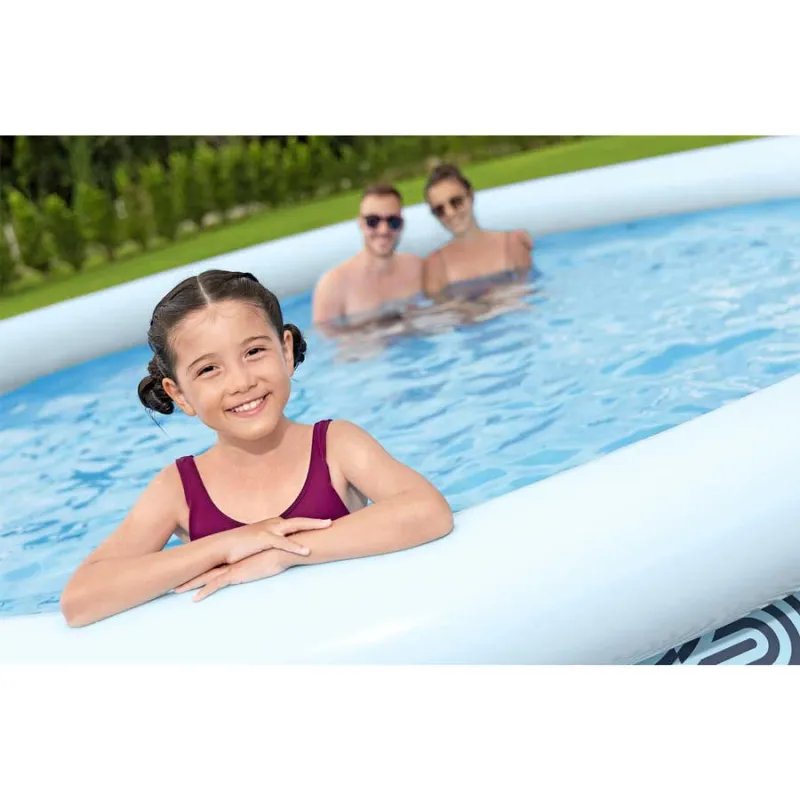 Piscina da giardino 457 x 84 cm, perfetta per le giornate estive, relax in giardino