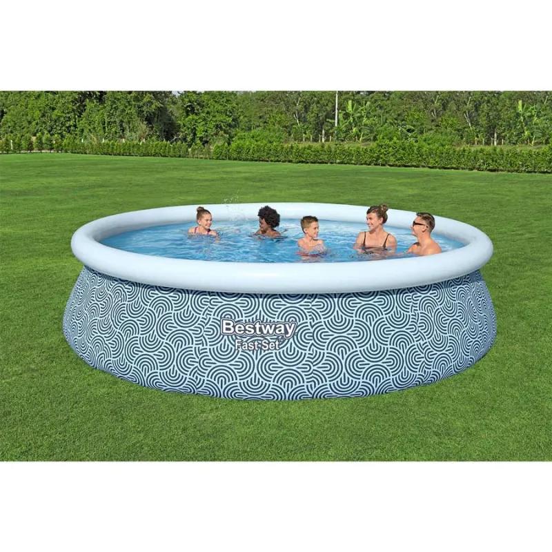 Piscina da giardino 457 x 107 cm adatta a tutta la famiglia
