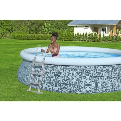 Perfetta per il divertimento estivo, piscina da giardino 457 x 107 cm