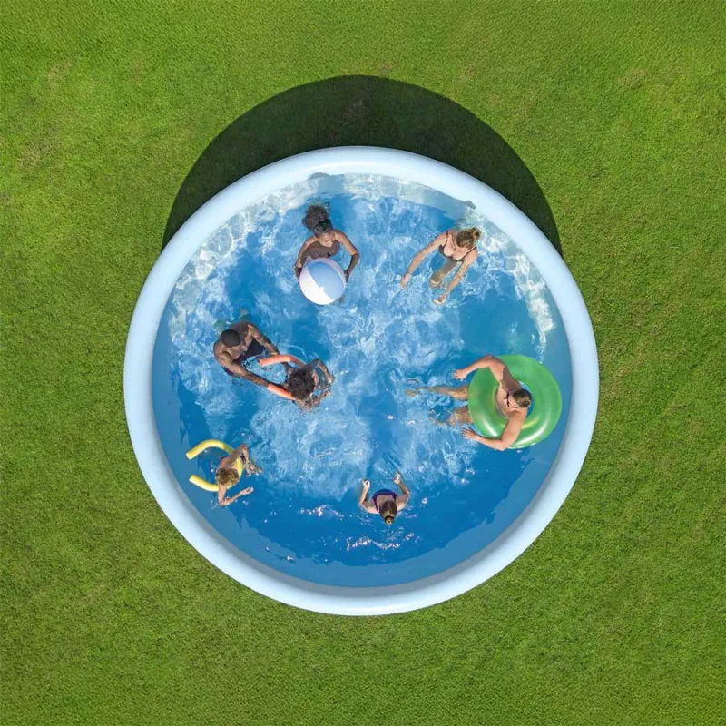 Piscina a telaio 457 x 107 cm, realizzata con materiali resistenti per tutta la famiglia