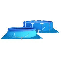Tappetino protettivo per piscina 396 x 396 cm DM-113