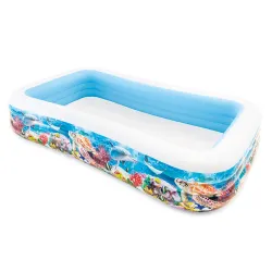 Piscina Gonfiabile Pesci 305 x 183 x 56 cm INTEX 58485