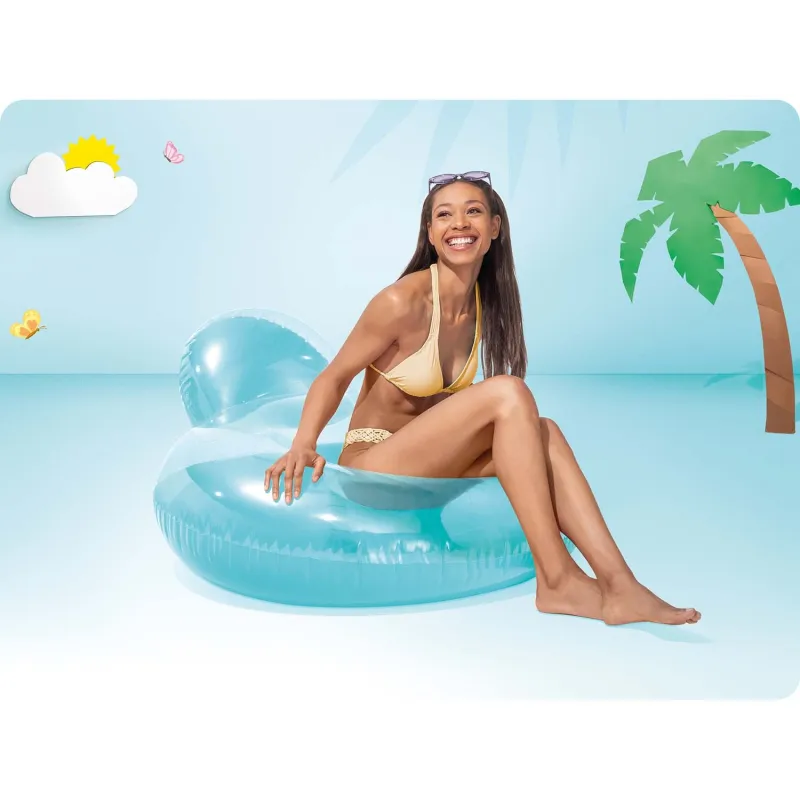 Poltrona INTEX 58889, perfetta per il gioco dei bambini in giardino o in spiaggia