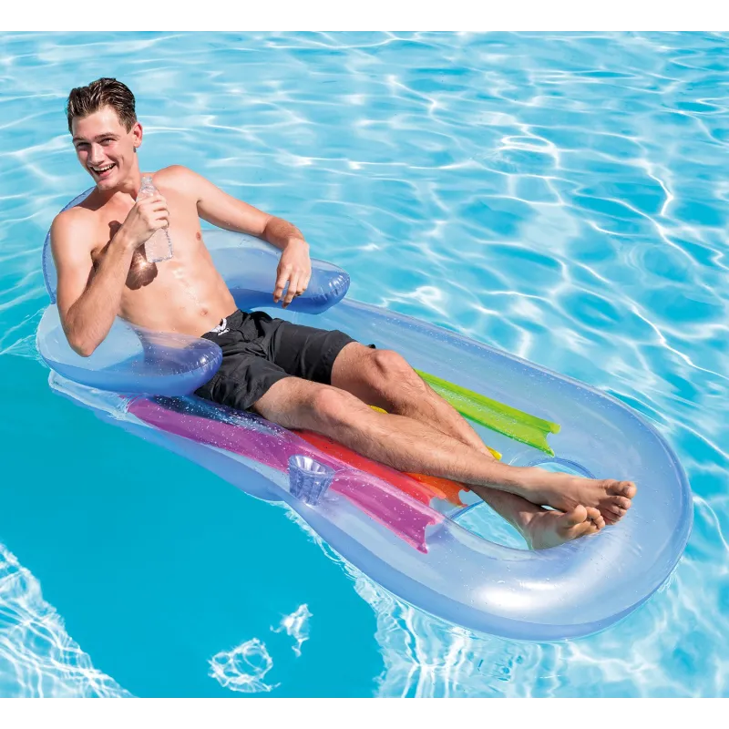 Materasso per bambini, eccellente per la spiaggia, colore blu