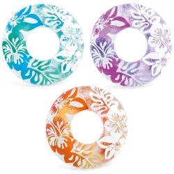 Anello da nuoto diametro 91 cm 3 colori INTEX 59251 arancione