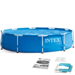 Piscina da giardino con struttura 305 x 76 cm INTEX 28200